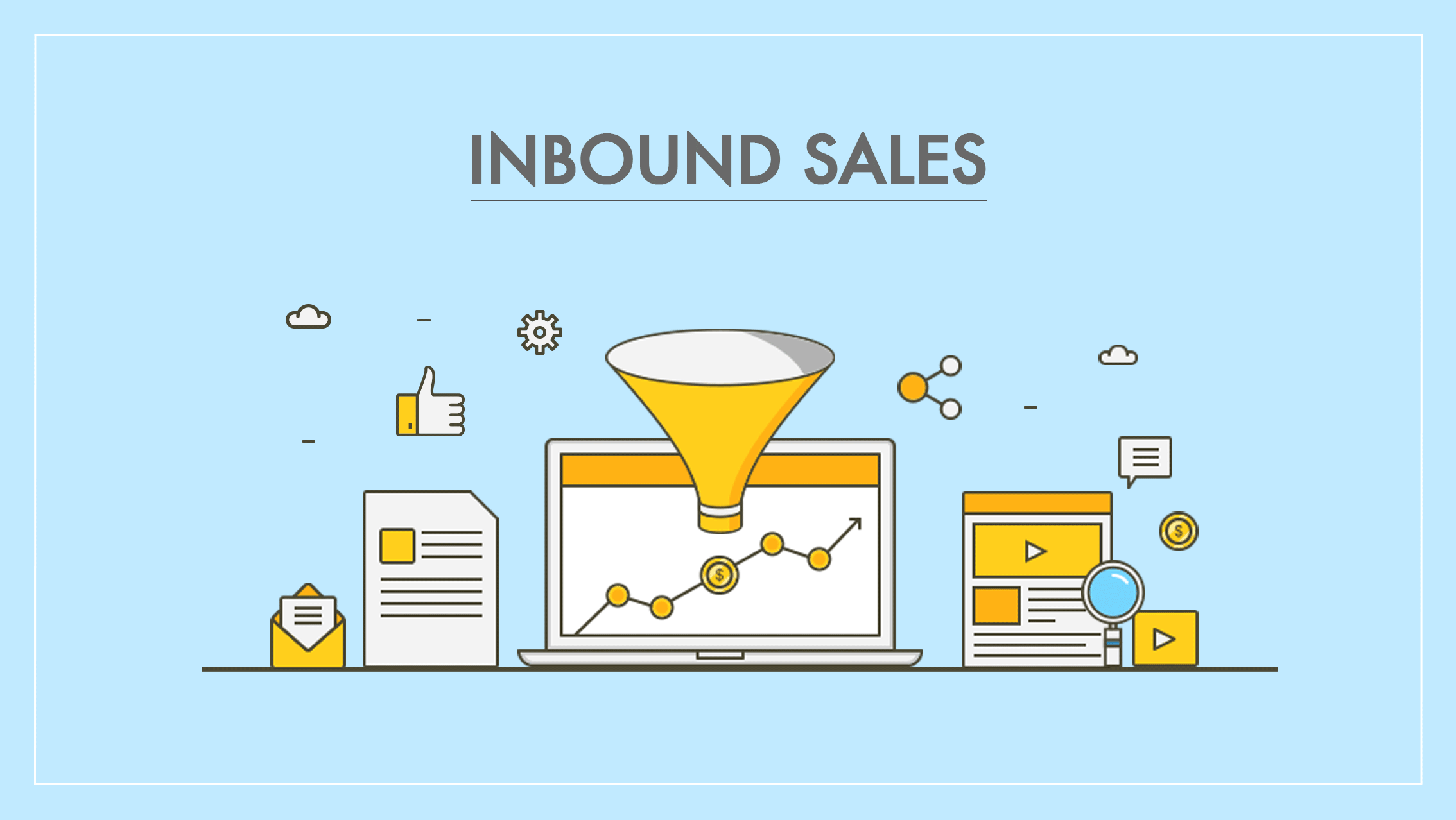 A Inbound Sales, ou Vendas Inbound, é uma estratégia que prioriza atração e personalização em vez de interrupção